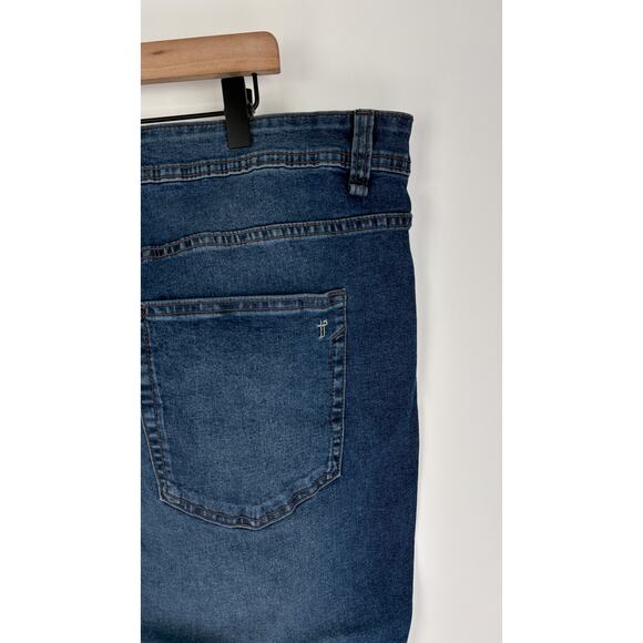 The Perfect Jean NYC OG Stretch Skinny Fit Denim Jeans Men 42x30 Admiral New - Picture 9 of 14